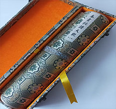 清水河书画装裱案例